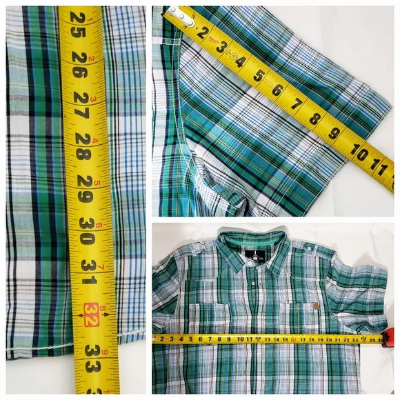 Men's XXL plaid Button up. - Picture 13 of 13